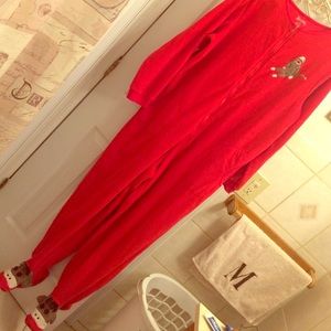 Sock monkey Footsie pajamas