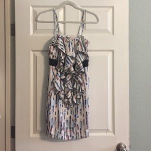 Abstract Pattern Boutique Dress