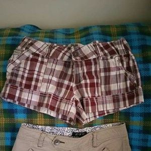 OTB plaid shorts