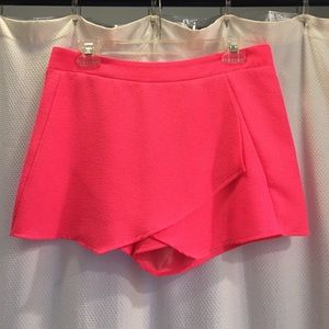 Necessary Clothing Pink Skort, size L
