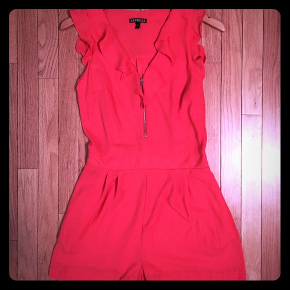 Express Hot Pink Romper
