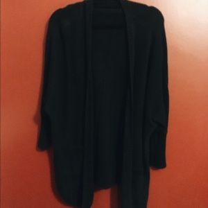 Black Knit Cardigan