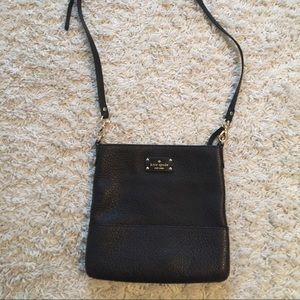 Kate Spade Black Leather Cross body