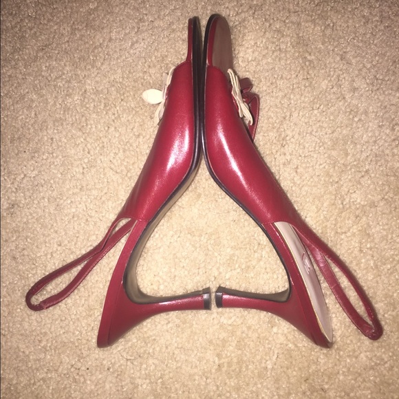 Red Slingbacks - Picture 2 of 4