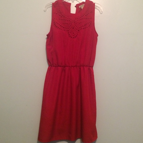 Lucky brand red dress