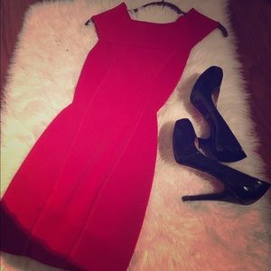 Red Bodycon Classy Dress