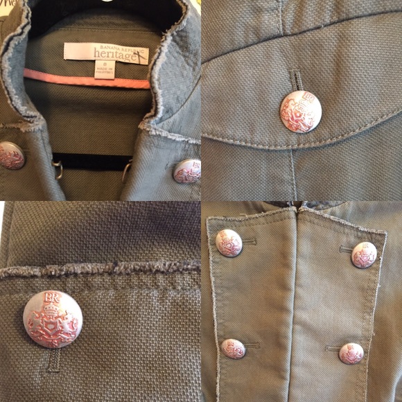 Banana Republic Heritage jacket SZ 0 - Picture 3 of 4