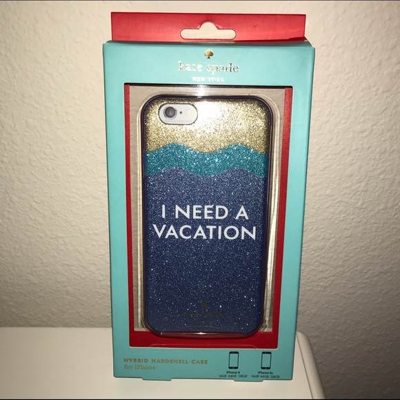 kate spade Accessories - Kate Spade ♠️ "I Need A Vacation" iPhone 6/6s Case