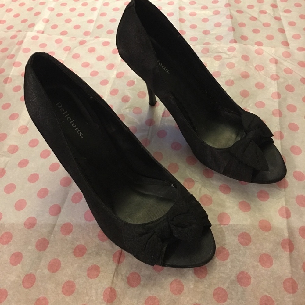 Black heels
