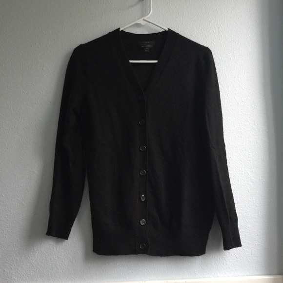 J. Crew c-neck Cardigan Sweater wool cashmere