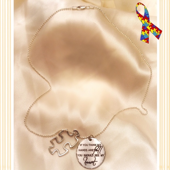 NWOT Autism necklace