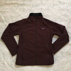 Patagonia Soft-Shell Maroon Jacket Size Medium