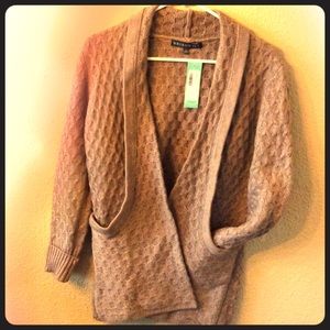 Brixon Ivy Lawley Cable Knit Open Cardigan.