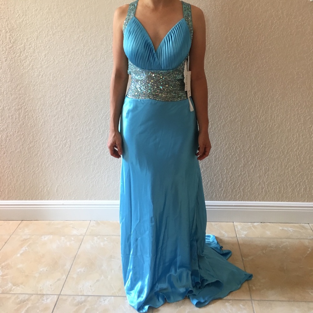 Interlude Prom Wedding Dress NWT