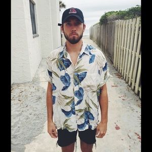 Vintage - Floral Button Shirt