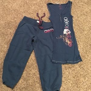 Capri and tank top set