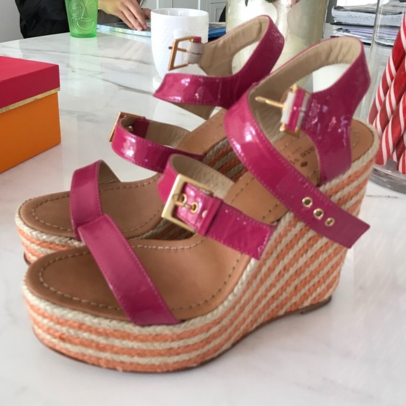 Kate Spade wedge sandals size 7.5