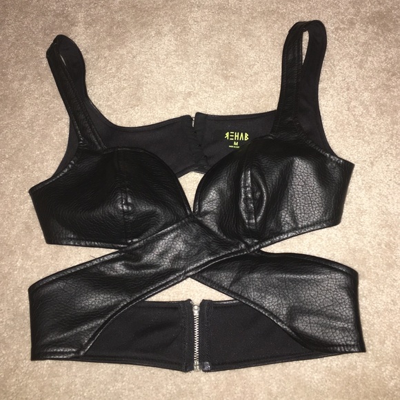 Leather top