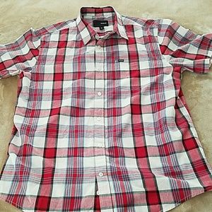 Men's szm my hurley short sleeve button down