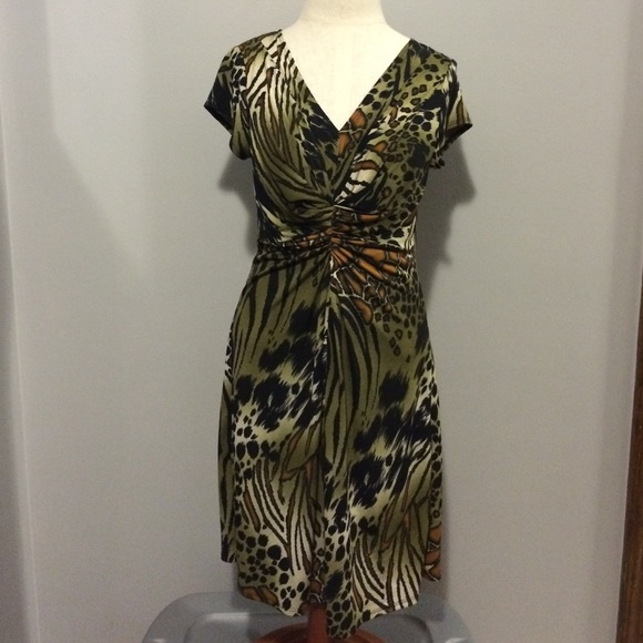 Like New Animal Print Dress
