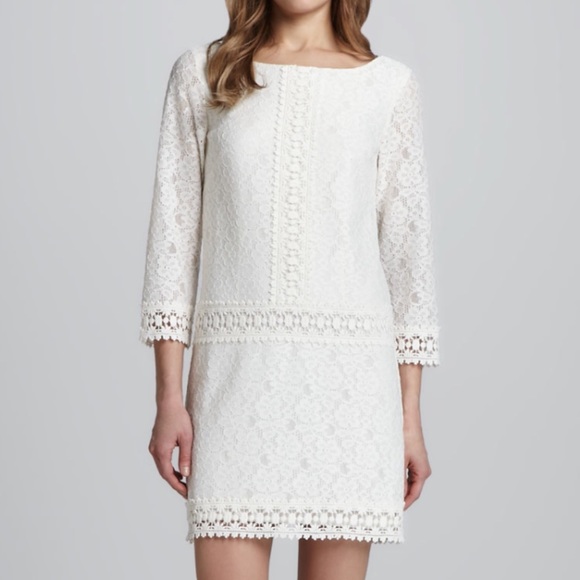 Laundry Drop Waist Lace Dress