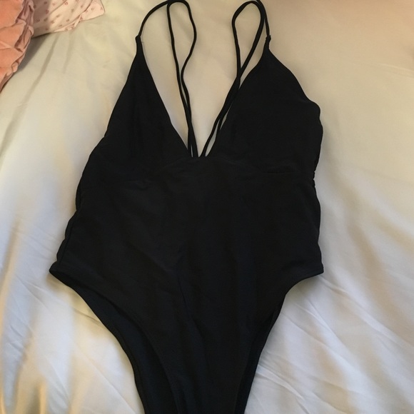 Alotpower Strappy One Piece Bathing Suit