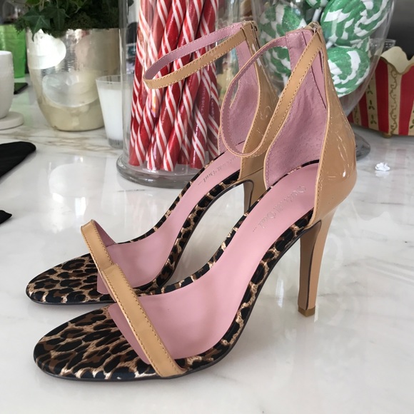 Custom shoes of prey brand new leopard heels! 37.5