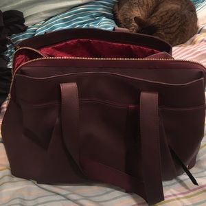 Maroon Lululemon Gym Bag