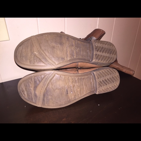 Genuine Leather Tall Ladies Boots Small Heel - Picture 4 of 4