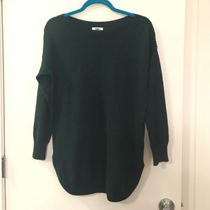 Emerald green sweater