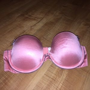 Pink bra