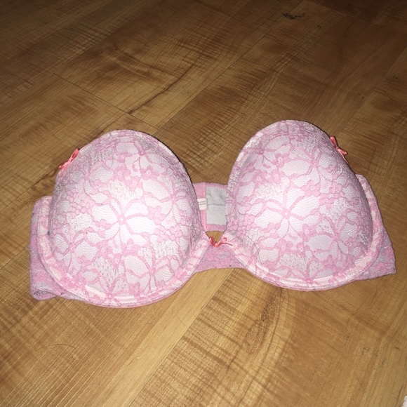 Pink bra
