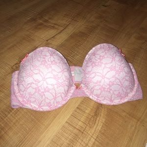 Pink bra