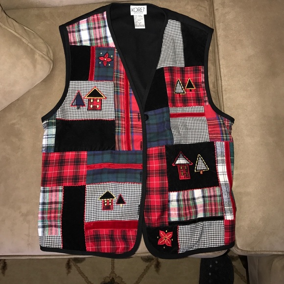 Holiday vest!! So Cute!!