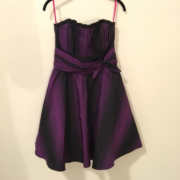 Betsey Johnson Dresses & Skirts - Betsey Johnson Purple Gradient Strapless Dress