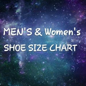SHOE SIZE CHART