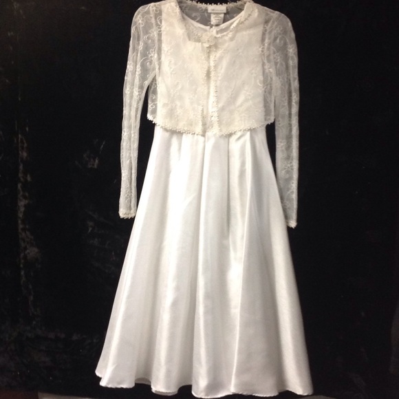 Flower girl/communion dress. 2 pc set. Size 12