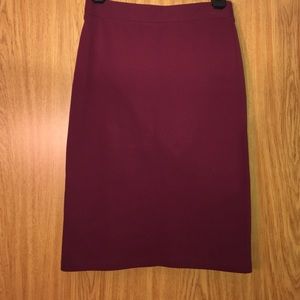 Pencil skirt