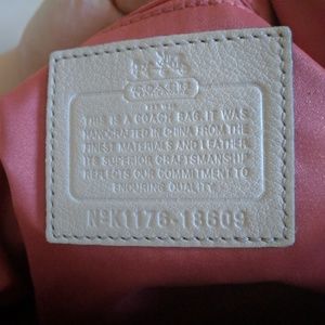 Authentic coach purse