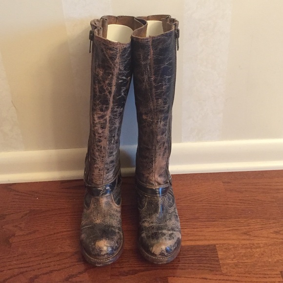 Bed Stu Tall Distressed Boots