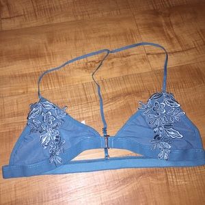 Blue bra