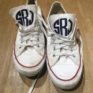 Monogrammed converse-SRJ
