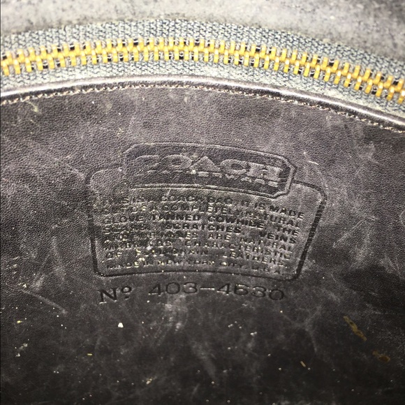 Vintage Coach Saddle Bag - Picture 3 of 3