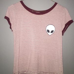 Brandy Melville Alien Ringer T