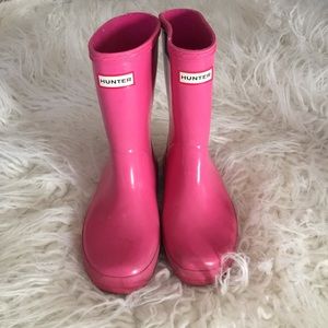 Pink Hunter Boots size 11 (toddler)