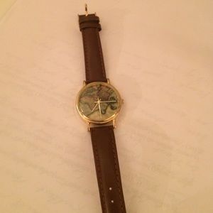 Urban outfitters world map watch