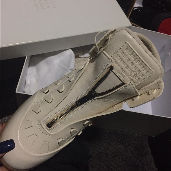 Margielas never worn.
