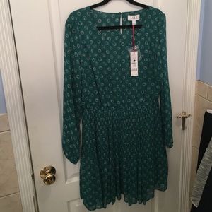 Teal dress with jewel design-KOHLS-new with tag!