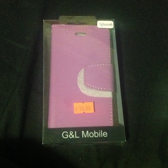 iPhone 6s purple wallet case