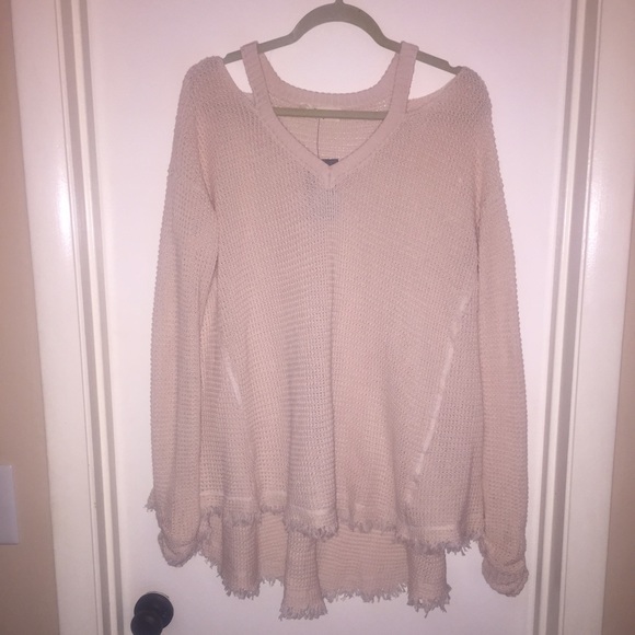 Cream sweater